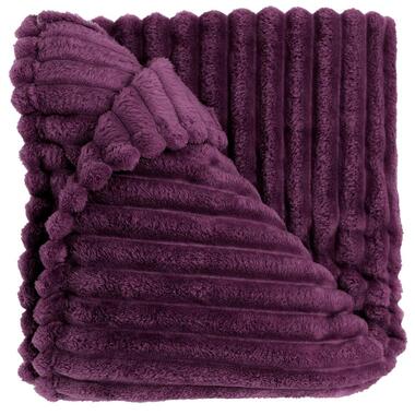 Unique Living - Plaid Lex 150x200cm - Dark Purple product