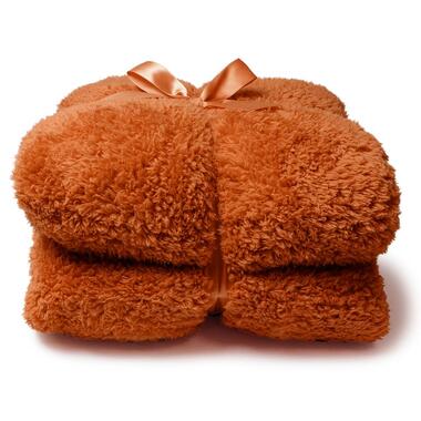Unique Living - Plaid Teddy 150x200cm - Orange Flame product