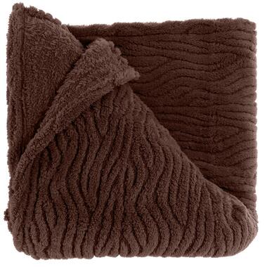 Unique Living - Plaid Clio 150x200cm - Rocky Brown product