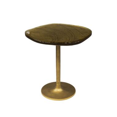Hoyz Collection - Bijzettafel Eclipse M - Goud Antiek Finish product