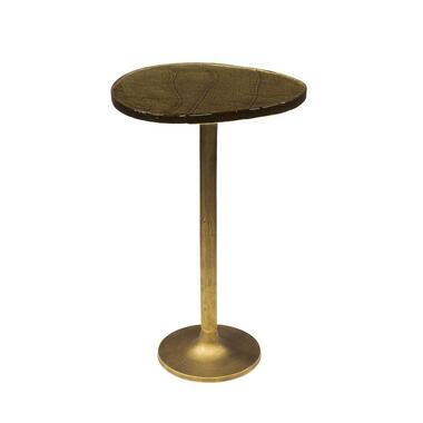 Hoyz Collection - Bijzettafel Eclipse L - Goud Antiek Finish product