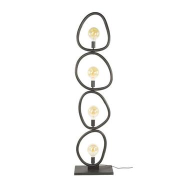Collection Hoyz - Lampadaire Pebble 4 lumières - Noir arctique product