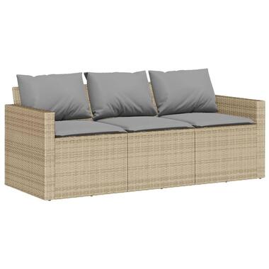 vidaXL - canapé de jardin - Beige - Rotin synthétique product