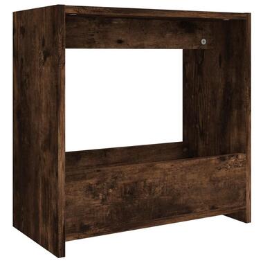 vidaXL - Bijzettafel - Bruin - Bewerkt hout product