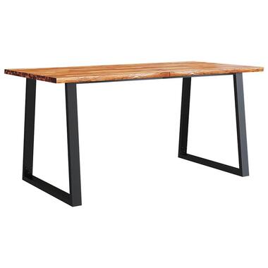 vidaXL - Eettafel - Bruin - Acaciahout - 160 x 80 x 75 cm product