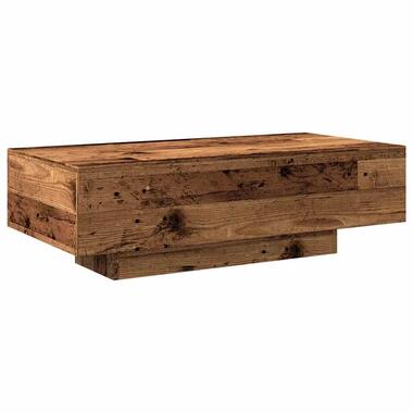 vidaXL - Salontafel - Bruin - Bewerkt hout product