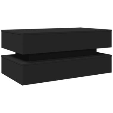 vidaXL - table basse - Noir - Bois d'ingénierie product