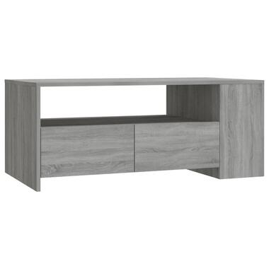 vidaXL - Salontafel - Grijs - Bewerkt hout product