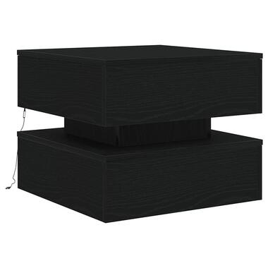 vidaXL - Salontafel - Zwart - Bewerkt hout product