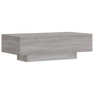 vidaXL - Salontafel - Grijs - Bewerkt hout product