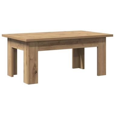 vidaXL - Salontafel - Bruin - Bewerkt hout product