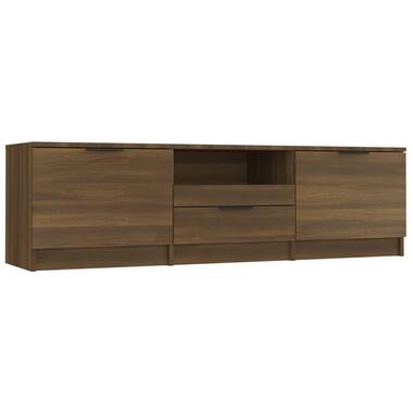 vidaXL - Tv-kast - Bruin - Bewerkt hout product