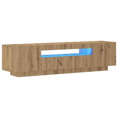 vidaXL - meuble TV - Brun - Bois d'ingénierie product