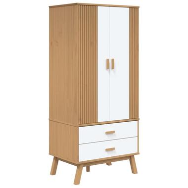 vidaXL - armoire - Blanc - Bois de pin product