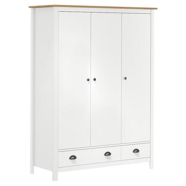 vidaXL - garde-robe - Blanc - Bois de pin product