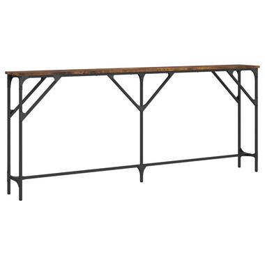 vidaXL - Wandtafel - Bruin - Bewerkt hout - 180 x 23 x 75 cm product