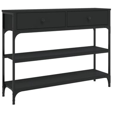 vidaXL - Wandtafel - Zwart - Bewerkt hout product