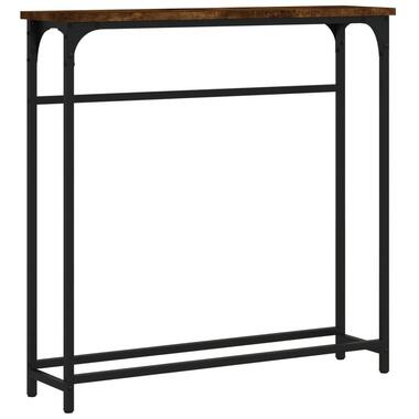 vidaXL - Wandtafel - Bruin - Bewerkt hout product