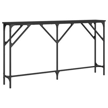 vidaXL - Wandtafel - Zwart - Bewerkt hout product