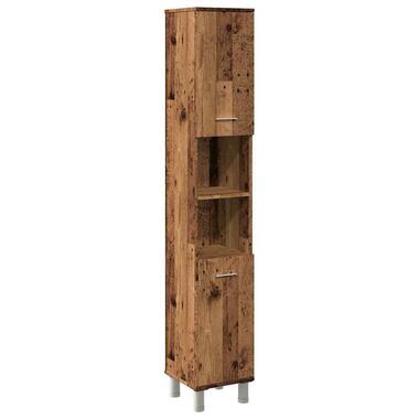 vidaXL - armoire de salle de bain - Brun - Bois d'ingénierie product