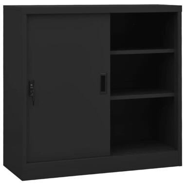 vidaXL - armoire de bureau - Anthracite - Acier product