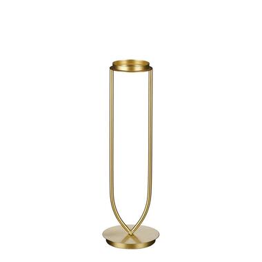 Mica Decorations Aletta Kandelaar - L15 x B15 x H48 cm - Metaal - Goud product