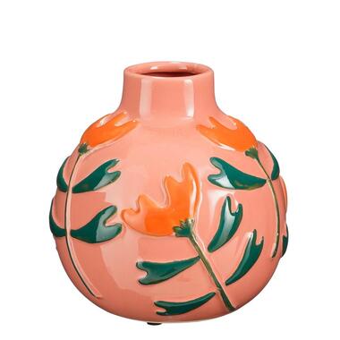 Mica Decorations Ava Vase - H20 x Ø20 cm - Céramique - Rose product