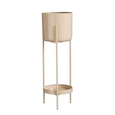 Mica Decorations Colyn Bloempot - H60 x Ø19 cm - IJzer - Lichtroze product