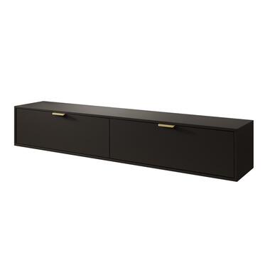 Meubella Meuble TV Silas - Noir - 175 cm product