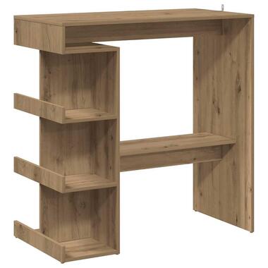 vidaXL - Bartafel - Bruin - Bewerkt hout product