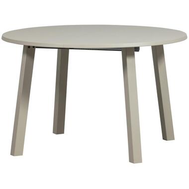WOOOD Janne Uitschuifbare Eettafel Rond 120Ø cm - Eiken - Dakargrau product