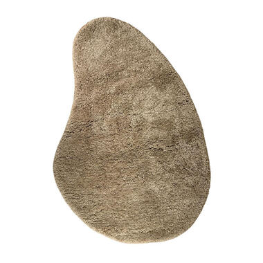 Interieur05 organisch hoogpolig vloerkleed polyester Pilo taupe - 230 x 160 cm product