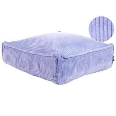 Pouf ALLOZAI Velours Violet clair 55 cm 55 cm 20 cm product