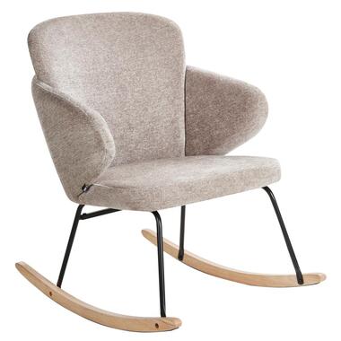 VIKEN - Schommelstoel - Taupe - Polyester product