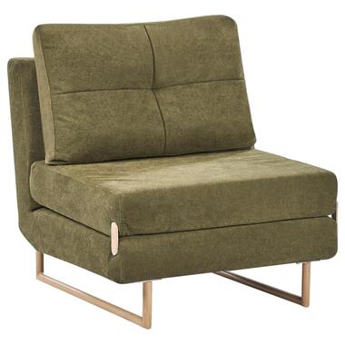 Fauteuil convertible JERSLEV Tissu Vert product