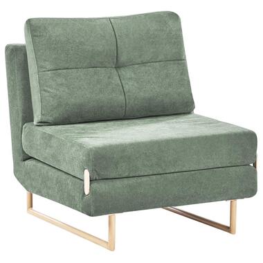 Fauteuil convertible JERSLEV Tissu Vert clair product