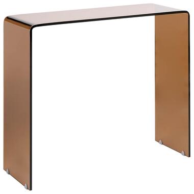 Console KENDALL Verre de sécurité Marron product