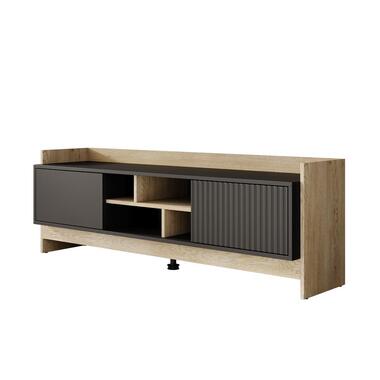 Meubella Meuble TV Benz - Noir - 150 cm product