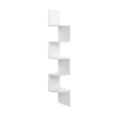 Parya Home Étagère murale - 5 étagères - Vintage - Blanc product