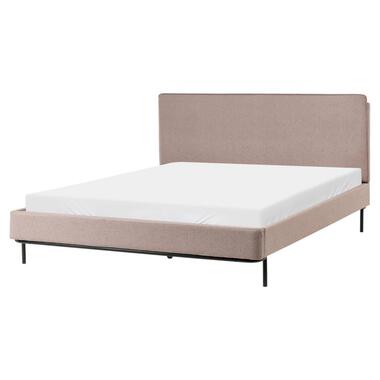 Lit avec sommier Tissu CORIO 160 x 200 cm Taupe product