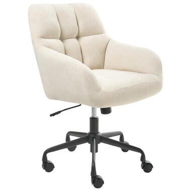 PALMDALE - Bureaustoel - Beige - Fluweel product