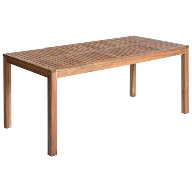 OMBRIANO - Tuintafel - Lichtbruin - 180 x 90 cm - Acaciahout product