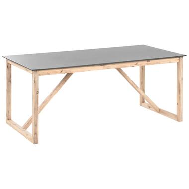 NOTTERI - Tuintafel - Grijs/Bruin - Beton product