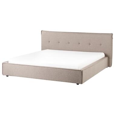 Lit avec sommier Lin synthétique LESTRE 180 x 200 cm Taupe product