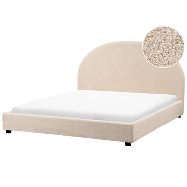 Lit avec sommier Bouclé VAUCLUSE 160 x 200 cm Beige product