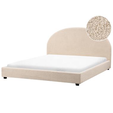 VAUCLUSE - Tweepersoonsbed - Beige - 180 x 200 cm - Bouclé product