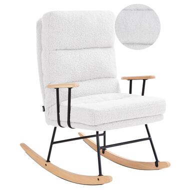 ESKELIN - Schommelstoel - Off-white - Bouclé product