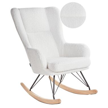 LUOMA - Schommelstoel - Off-white - Bouclé product