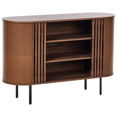TAROON - Sideboard - Donkerbruin - Vezelplaat product