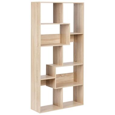 CHATEH - Boekenkast - Lichtbruin - Spaanplaat product